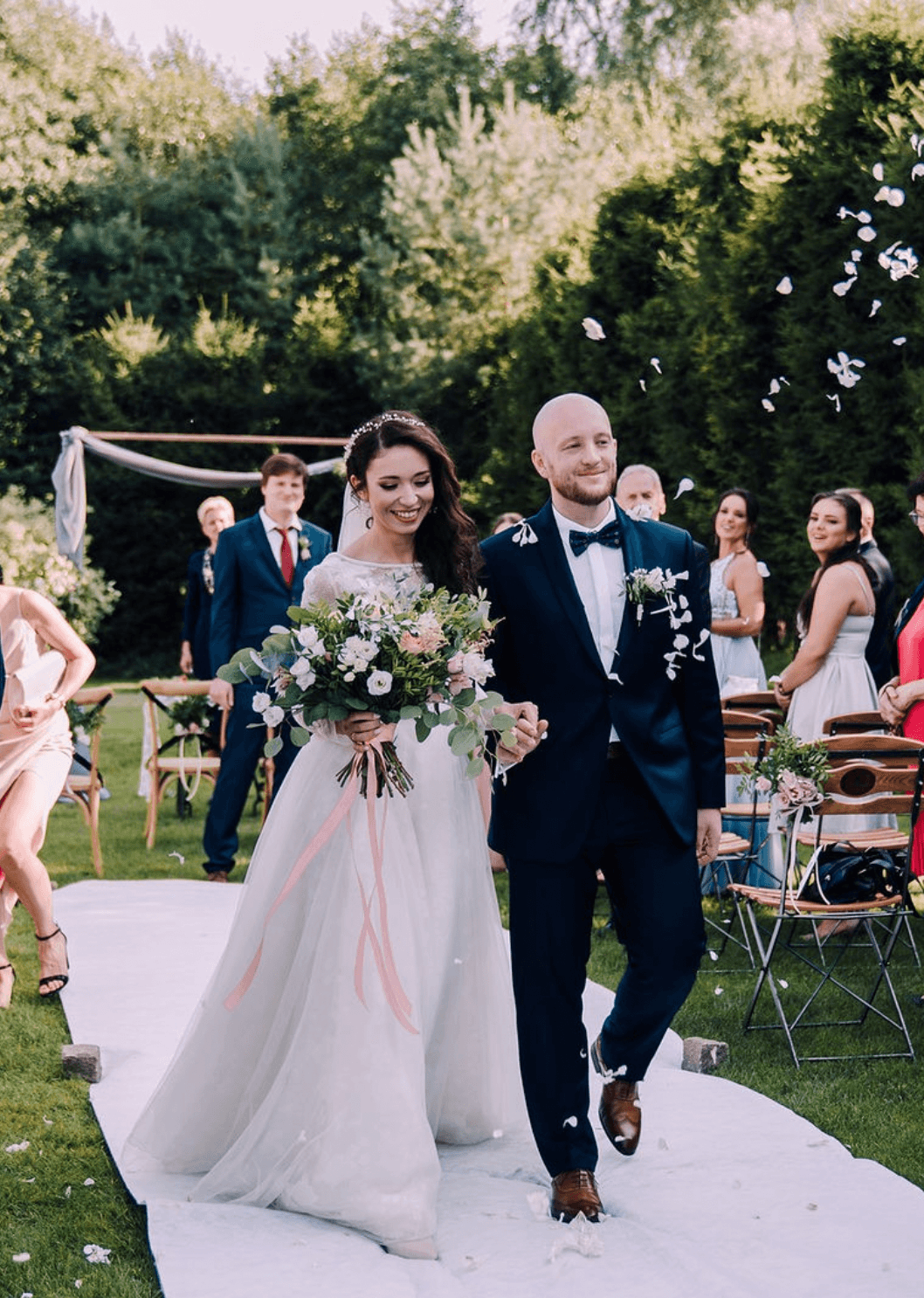 Alternatywna sesja ślubna boho w Kalinówce - Weronika i Bartek